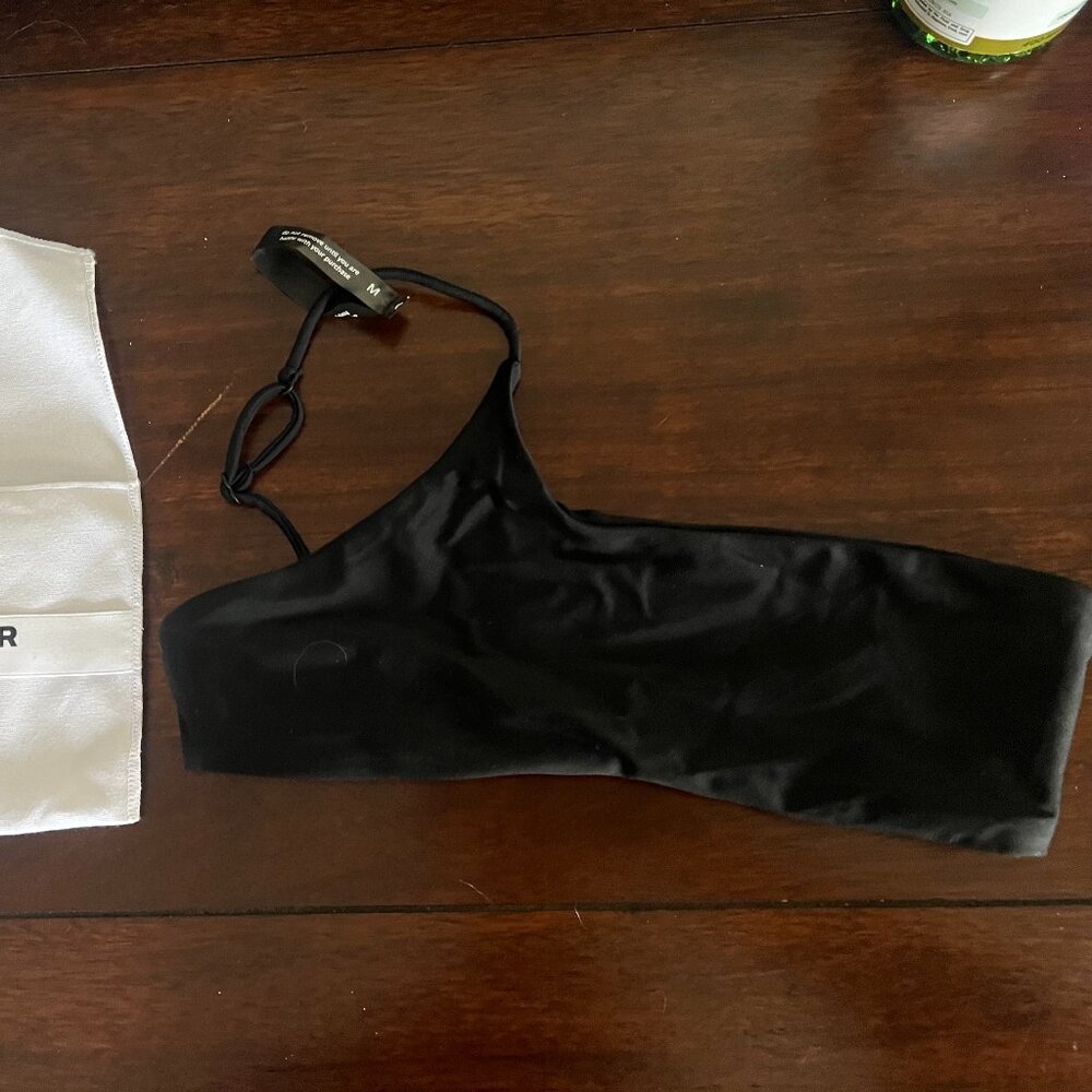 Ark Swimwear - Black One Shoulder Bikini Top